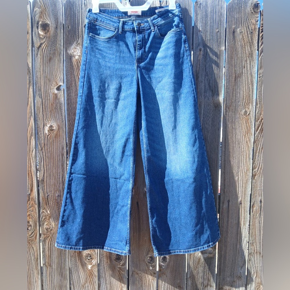Wrangler Dark Blue Flare Jeans